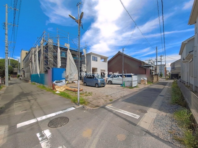 仲介手数料無料）一宮市小信中島第５・２号棟の前面道路含む現地写真|前面道路含む現地写真です