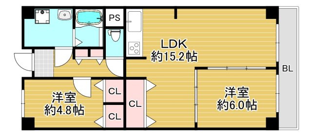 【間取り】の画像