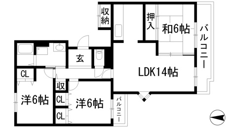 【間取り】