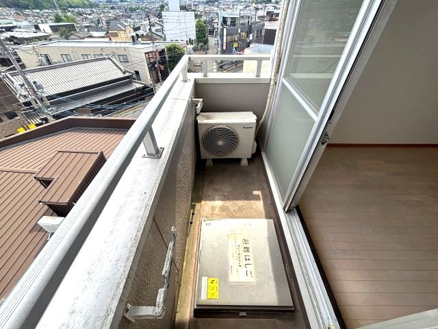 ドムス河内長野のバルコニー