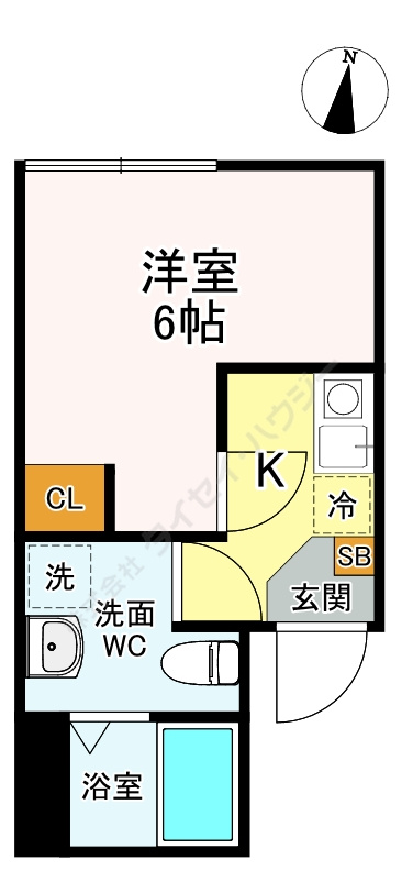 フロレスタ千川の間取り