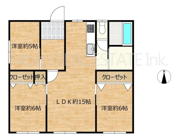 【間取り】 | 北見市東相内町中古住宅