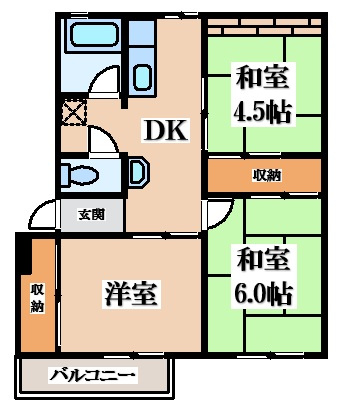 【間取り】 | 三原台団地