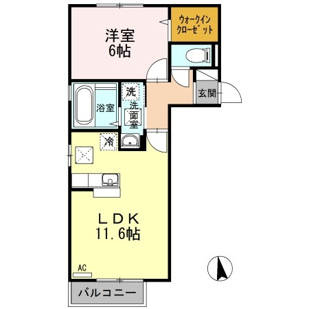 【間取り】 | アガパンサス　Ａ棟