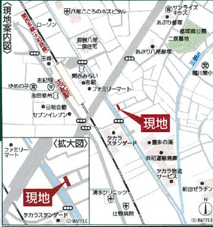 【地図】 | 八尾市二俣一丁目　新築戸建