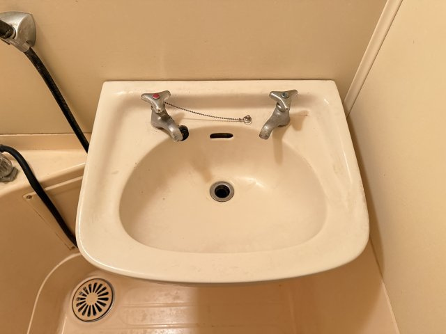松恵コーポラスの洗面所