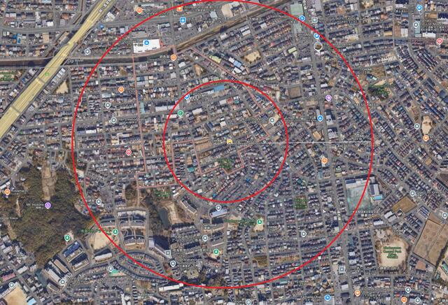 名古屋市緑区尾崎山２丁目の中古一戸建の地図