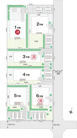 軽井沢町発地の外観パース|仕様のご確認やローンのご相談は＜Tel 026-477-7419＞まで♪　６号棟