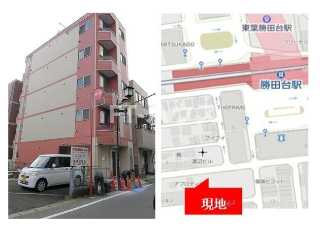 オーシャンズレジデンス勝田台の外観