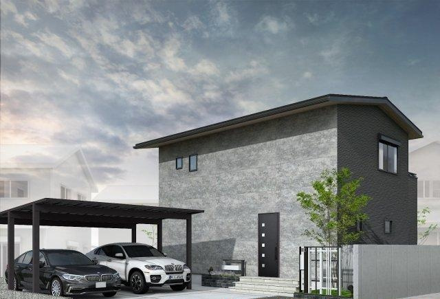 【外観パース】 | 下津林大般若町　建築条件付き売土地