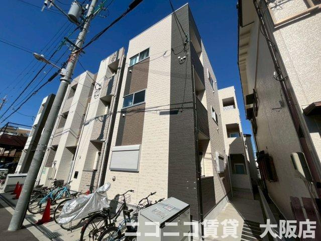 ハーモニーテラス新森Ⅱの外観