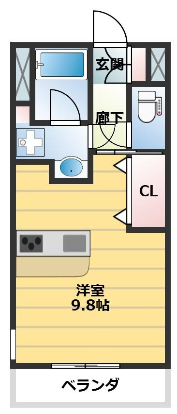 ブランシュールの間取り