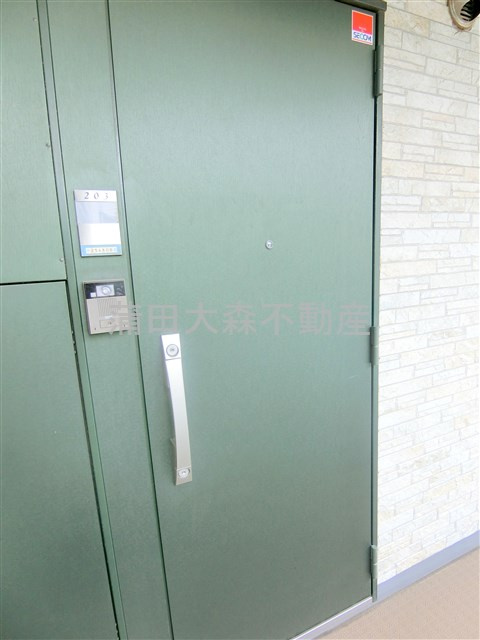 リブリ・矢口渡の玄関