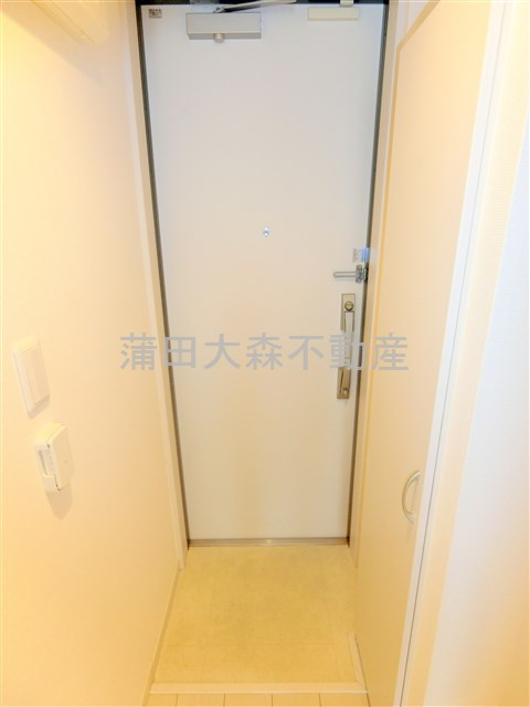 リブリ・矢口渡の玄関