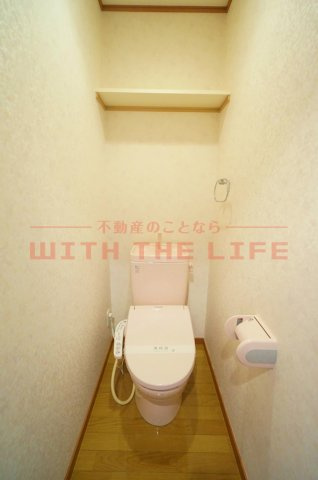 第5サンシャインビル【キャッシュバック対象物件】のトイレ|トイレもきれいです