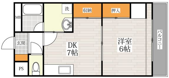 第5サンシャインビル【キャッシュバック対象物件】の間取り