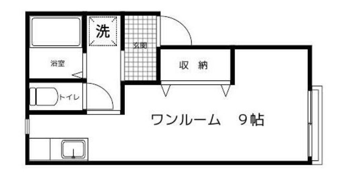 エステート八代の間取り