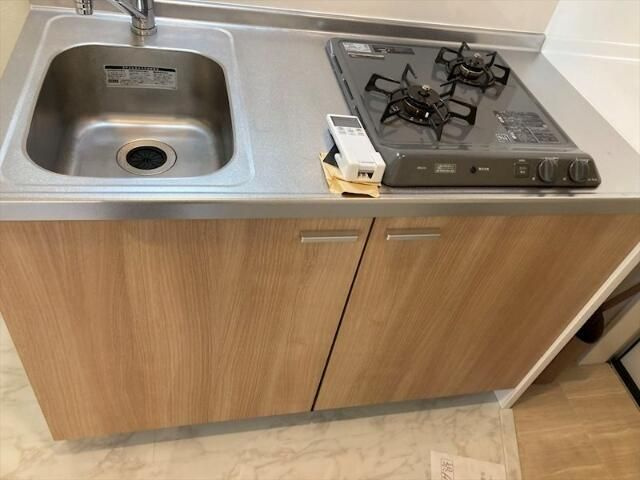 松戸市常盤平陣屋前のアパートのキッチン