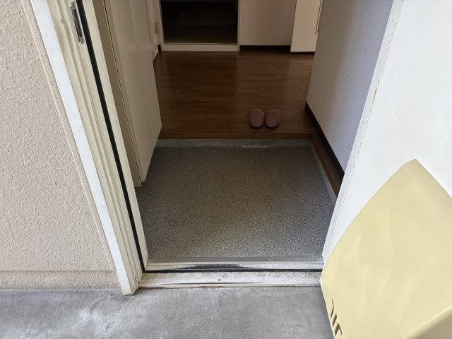 フレグランス竜山Ａ棟の玄関