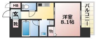 【間取り】 | ジョイシティ二条城前