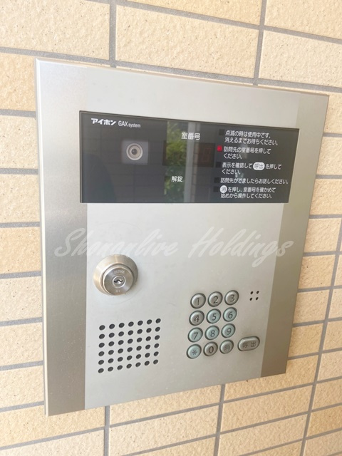 センテナリオKのセキュリティ|防犯面も安心のモニター付きオートロック