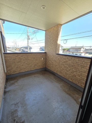 太田市由良町　中古住宅のバルコニー|インナーバルコニー