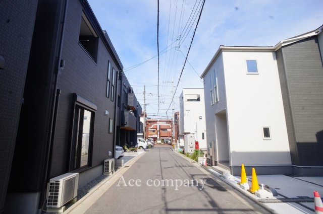 【前面道路含む現地写真】 | 東大阪市寺前町2丁目　【6号棟/全6棟】 | 【北側幅員4.7ｍ☆】