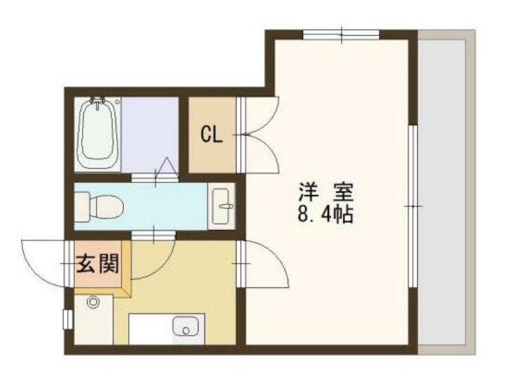ブルースターの間取り