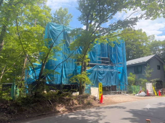 軽井沢町追分の外観