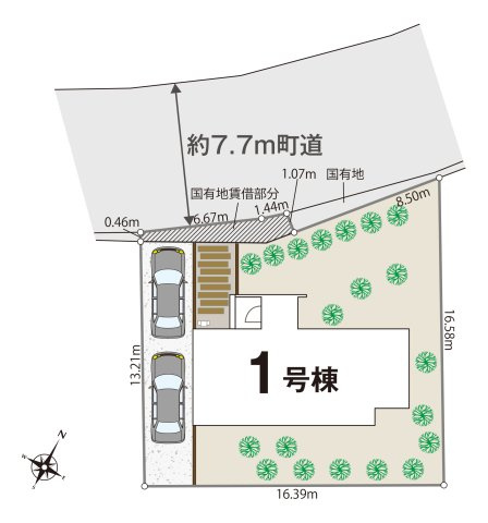 軽井沢町追分の区画図|仕様のご確認やローンのご相談は＜Tel 026-477-7419＞まで♪