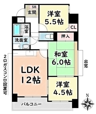 【間取り】 | スリーシャイン大磯【名古屋市賃貸・エレベーター】
