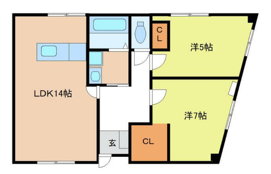 FELICE城北新町の間取り