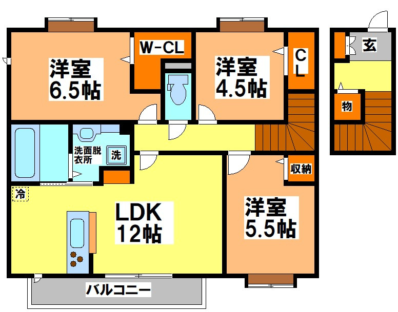小金井市貫井南町２丁目のアパート