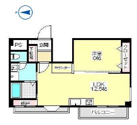 【間取り】 | グリーンロータス2