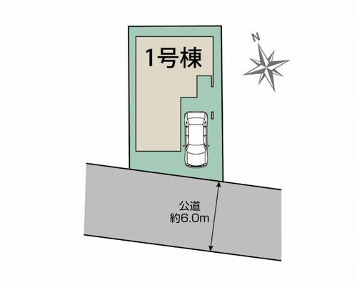 【区画図】 | 【仲介手数料０円】平塚市札場町　新築一戸建て | 平塚市札場町　新築一戸建て