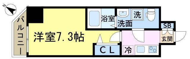 ラフィスタ新小岩の間取り