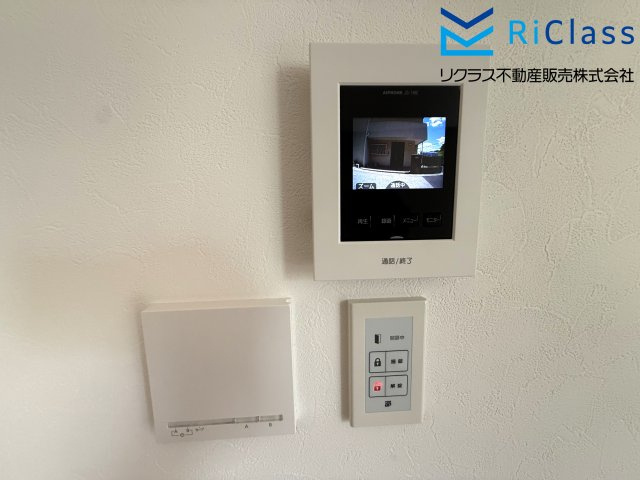新築戸建　神戸市長田区上池田１丁目10のセキュリティ|TVモニター付きインターホン