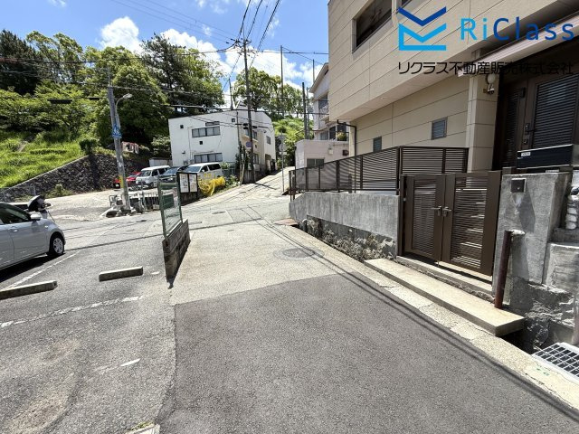 新築戸建　神戸市長田区上池田１丁目10の前面道路含む現地写真|前面道路含む現地写真です