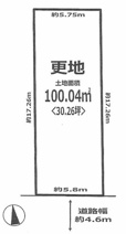 高槻市上本町　建築条件付売土地の画像