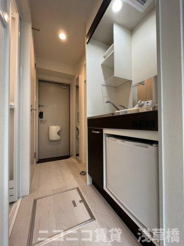 ハーモニーテラス高円寺南Ⅱのキッチン|別号室イメージの為、現状を優先致します。