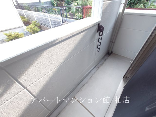 仮称）柏市船戸　新築アパートのバルコニー