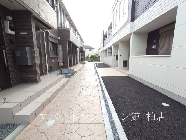 仮称）柏市船戸　新築アパートの外観
