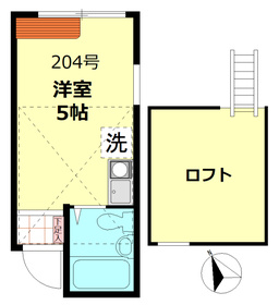 【間取り】 | サンハイツ平井