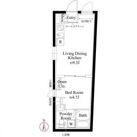 【間取り】 | クレセール西小山