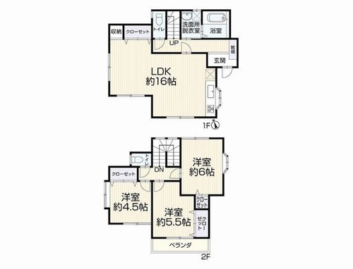 厚木市飯山南1丁目　中古一戸建ての間取り|厚木市飯山南1丁目　中古一戸建て