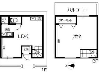 【間取り】 | 高槻市津之江町１丁目　中古テラスハウス