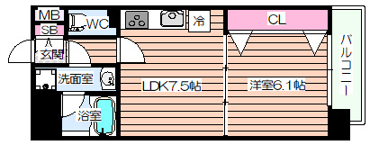 【間取り】 | アルグラッド新福島