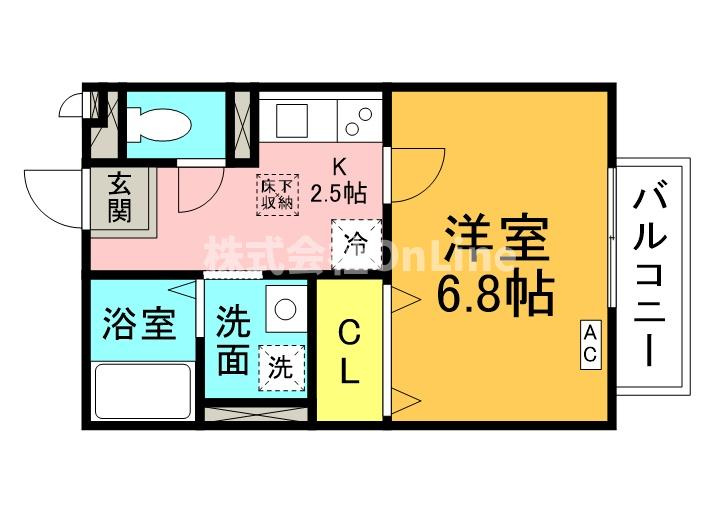 ルピナスC棟の間取り