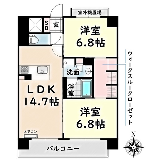【間取り】 | Village de Mizuho【名古屋市賃貸・設備充実】