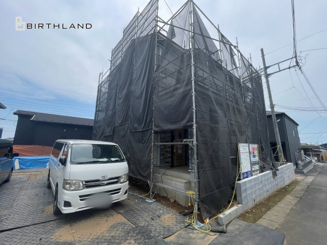 新築戸建・新築建売　伊勢崎市豊城町　殖蓮小学校・殖蓮中学校の外観|【1号棟】2026年7月31日撮影